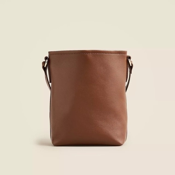 J. Crew Small Berkeley crossbody bag in Brown suede and leather - Picture 2 of 9